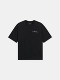 MA QUAD CHECKERBOARD OVERSIZED TEE - Black