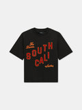 SOUTH CALI BOX TEE - Black