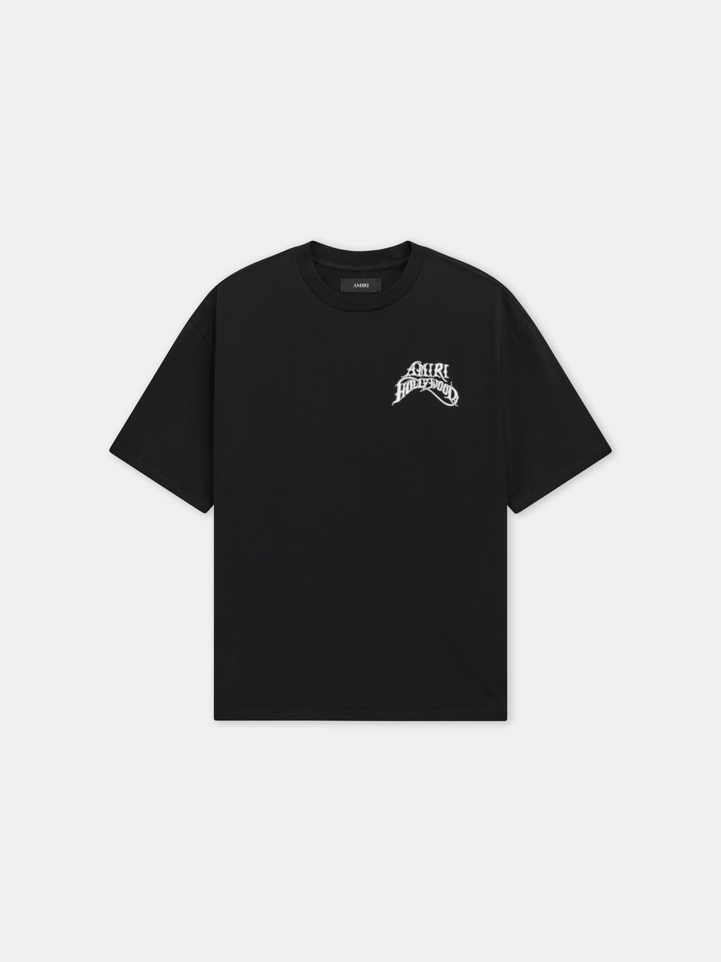 AMIRI HOLLYWOOD LIGHTWEIGHT JERSEY SKATE TEE - Black