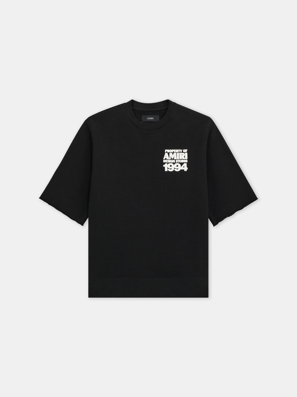 AMIRI 1994 CUTOFF CREW - Black