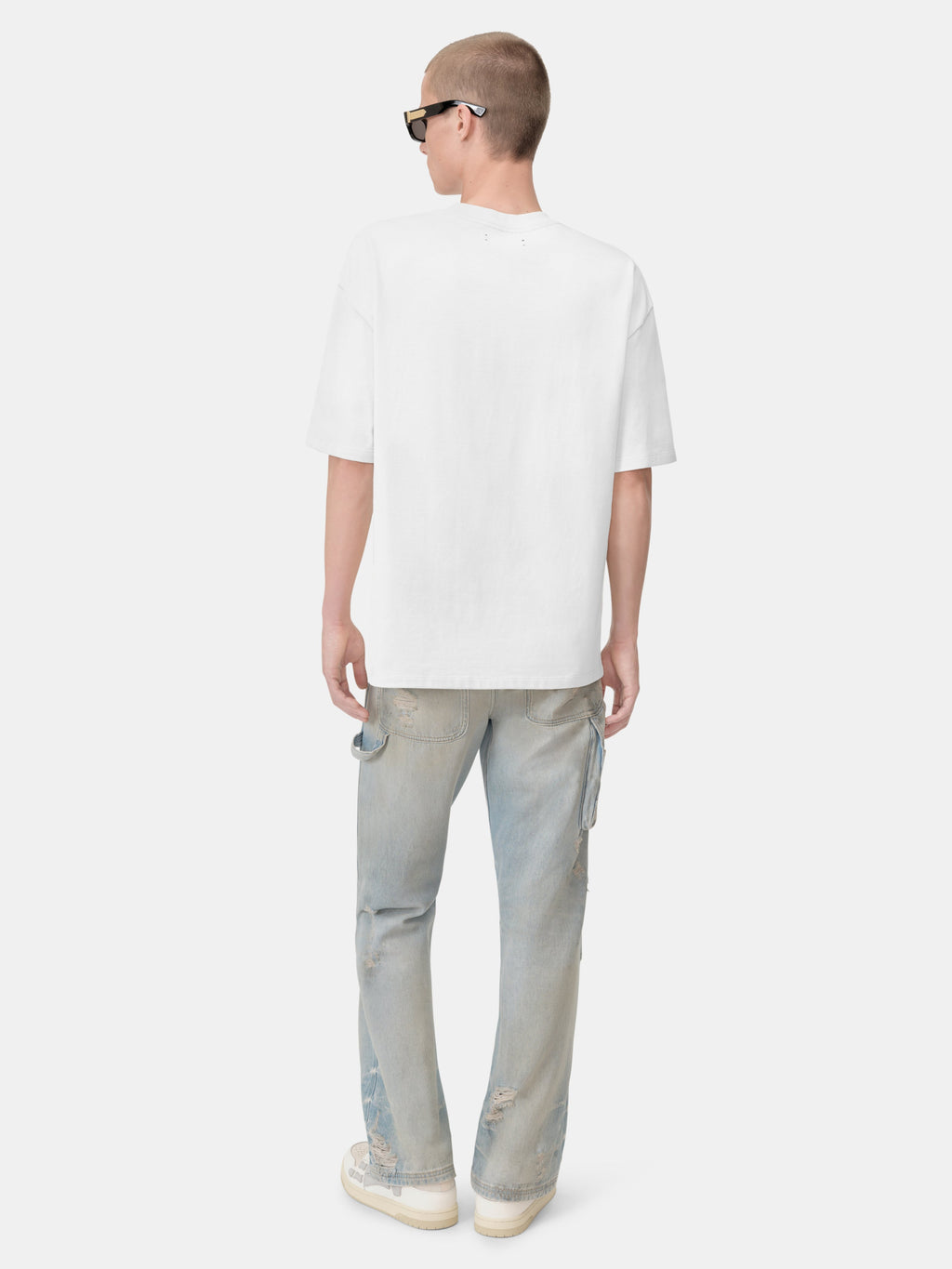 AMIRI SCRIPT TEE - White