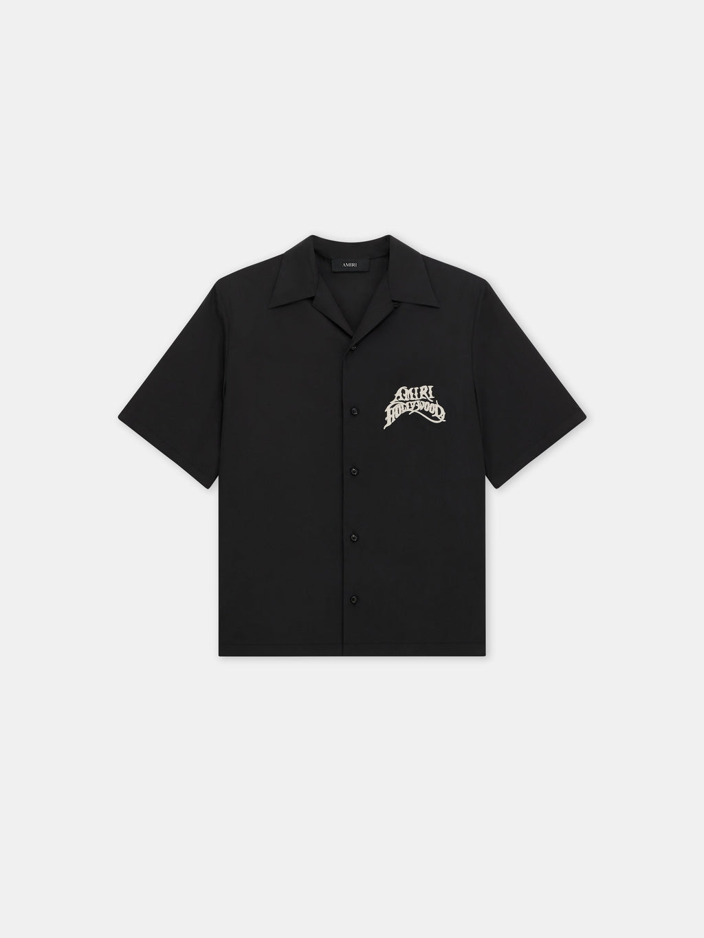 AMIRI HOLLYWOOD CAMP SHIRT - Black