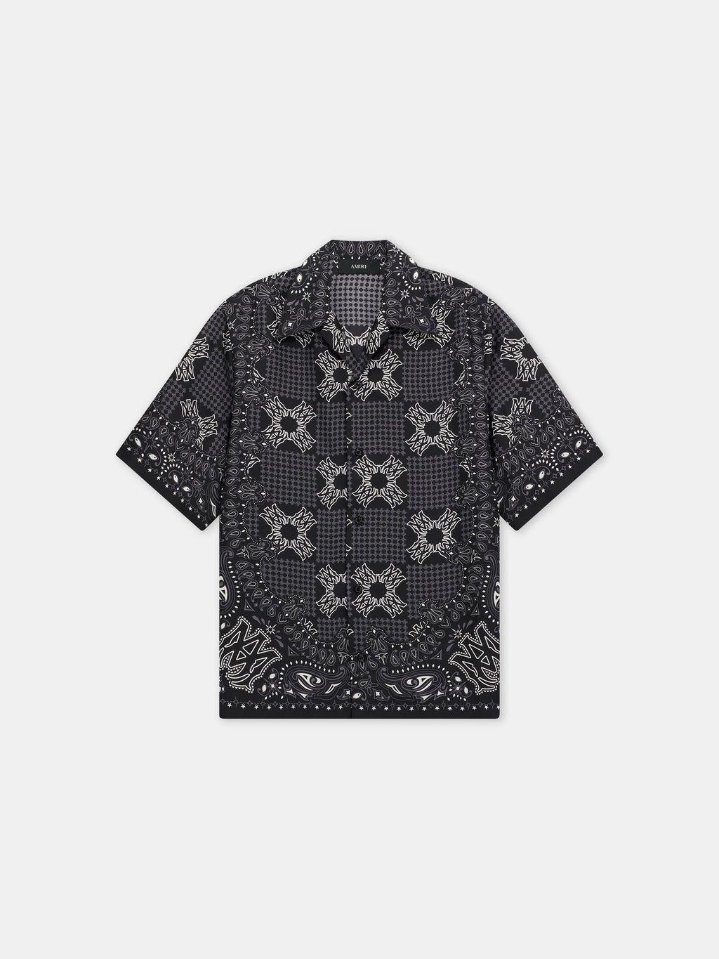 MA CHECK CAMP SHIRT - Black