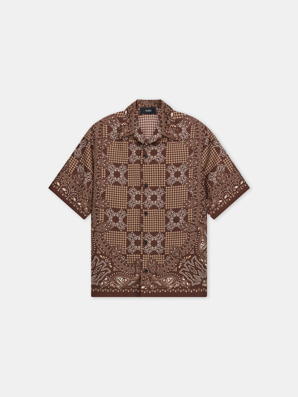 MA CHECK CAMP SHIRT - Tobacco