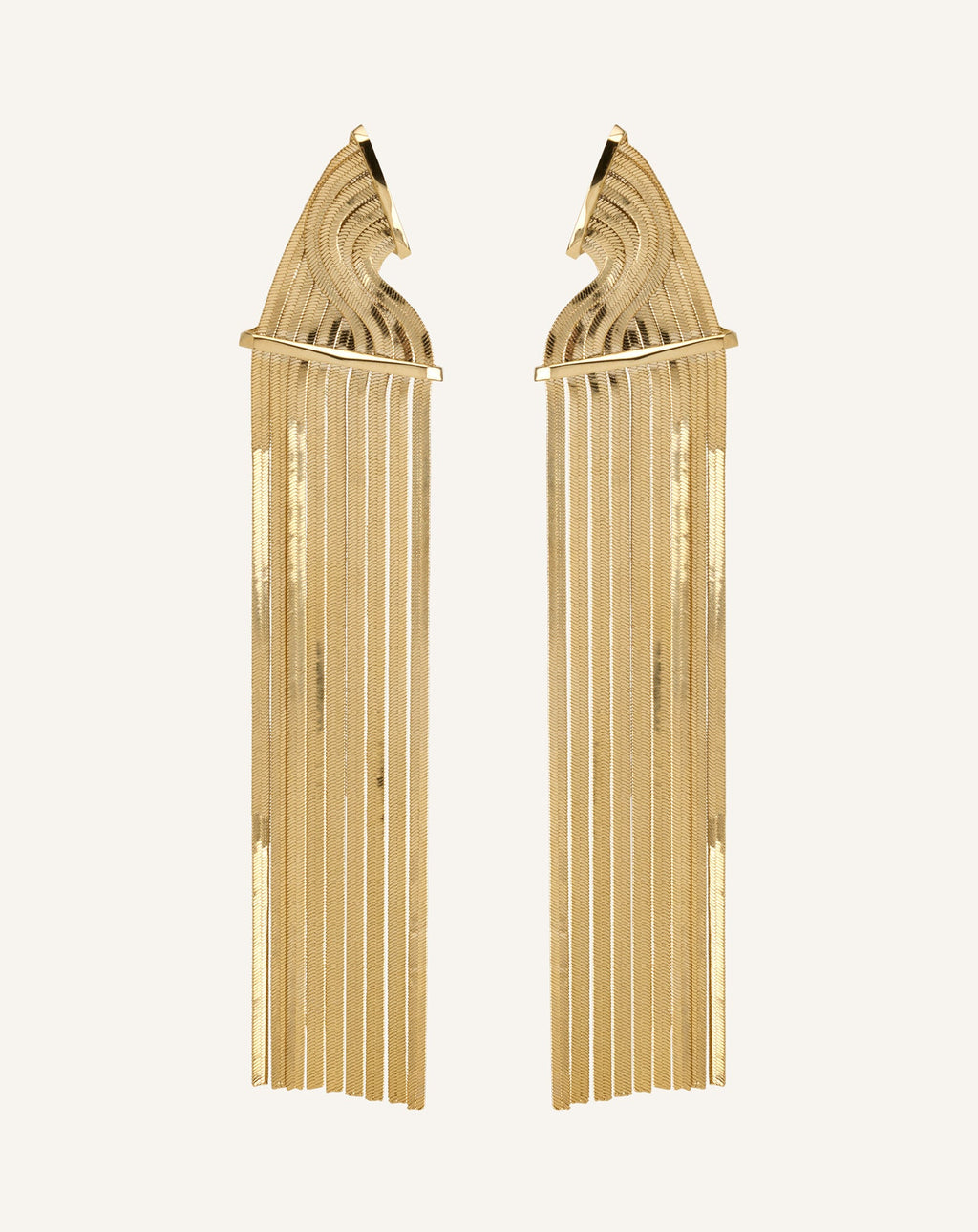 LANVIN CHAIN EARRINGS