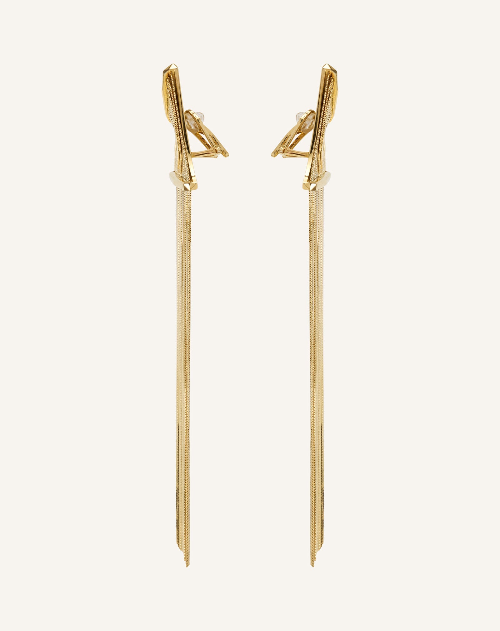 LANVIN CHAIN EARRINGS