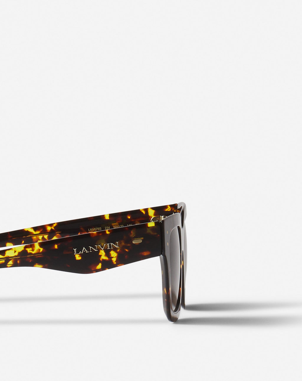 LUNETTES MAXI RECTANGLE LANVIN SIGNATURE