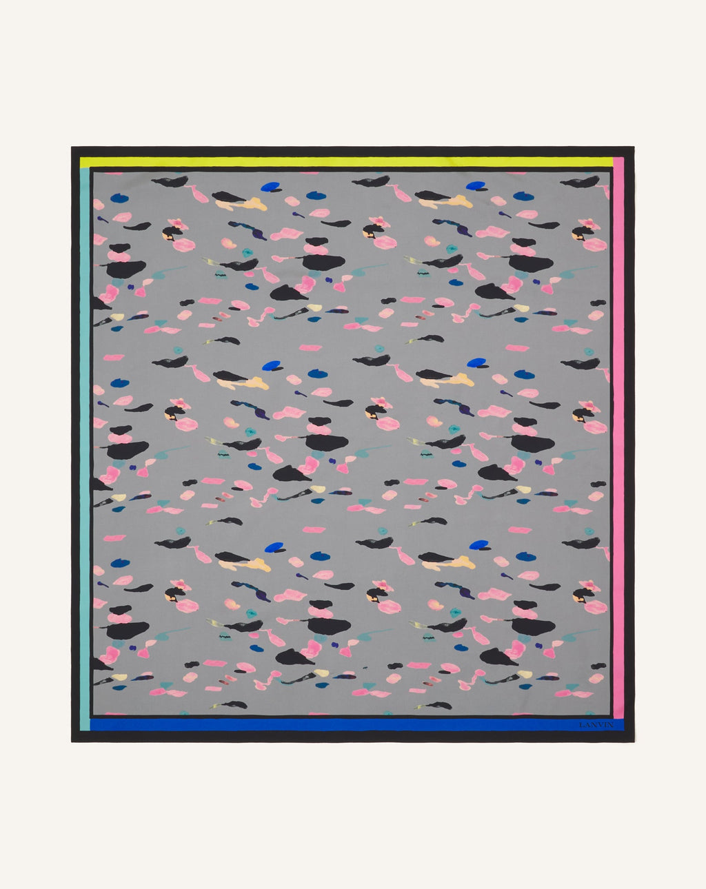 DROP COLOR SILK SCARF