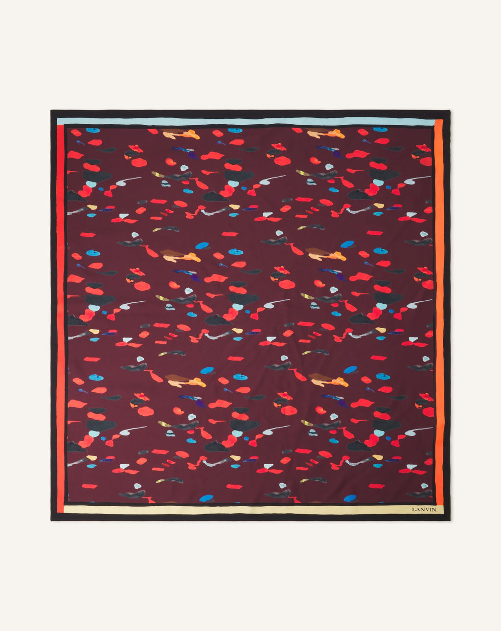 DROP COLOR SILK SCARF