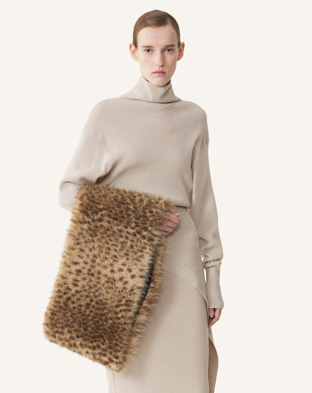 FAUX FUR SCARF