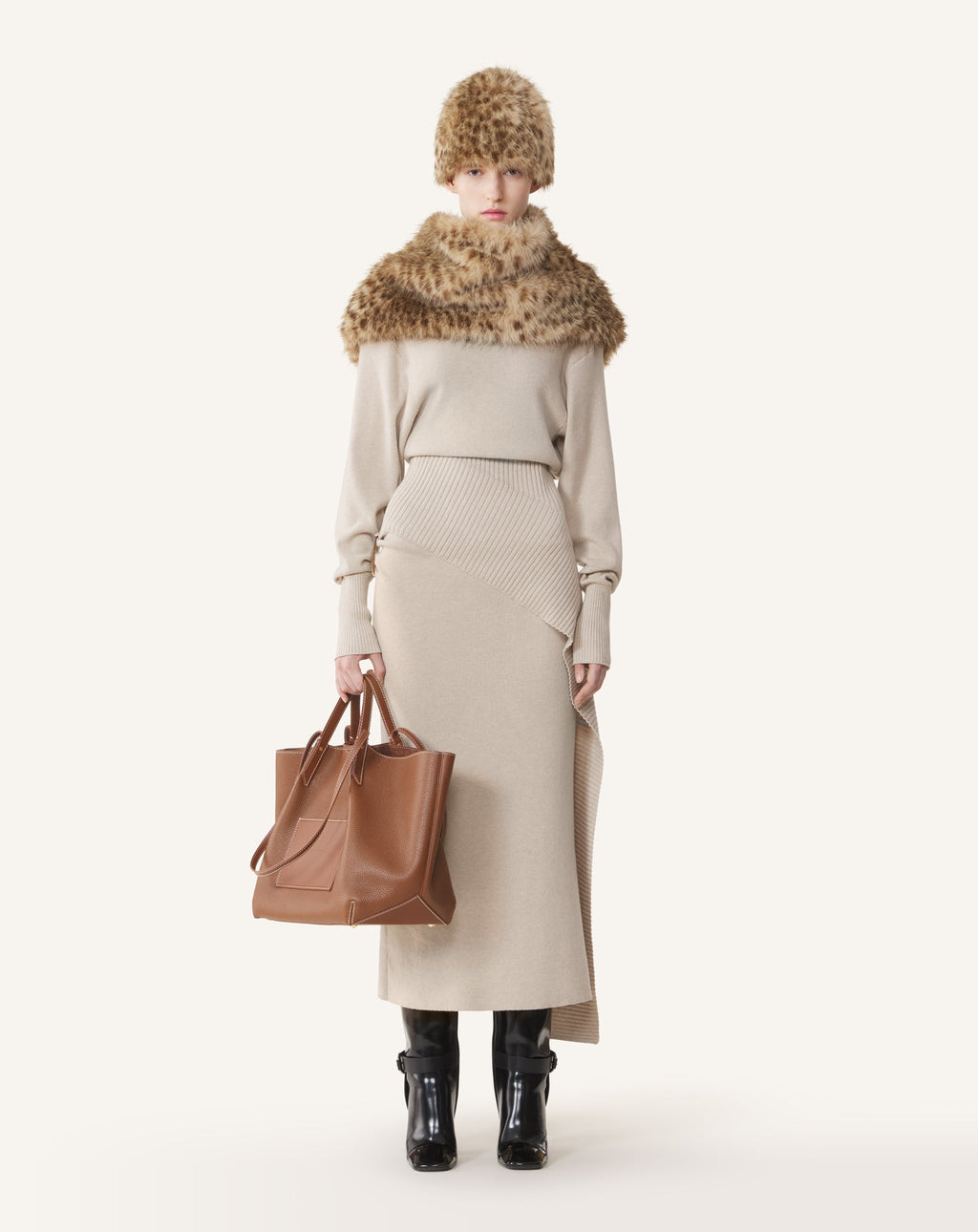 FAUX FUR SCARF
