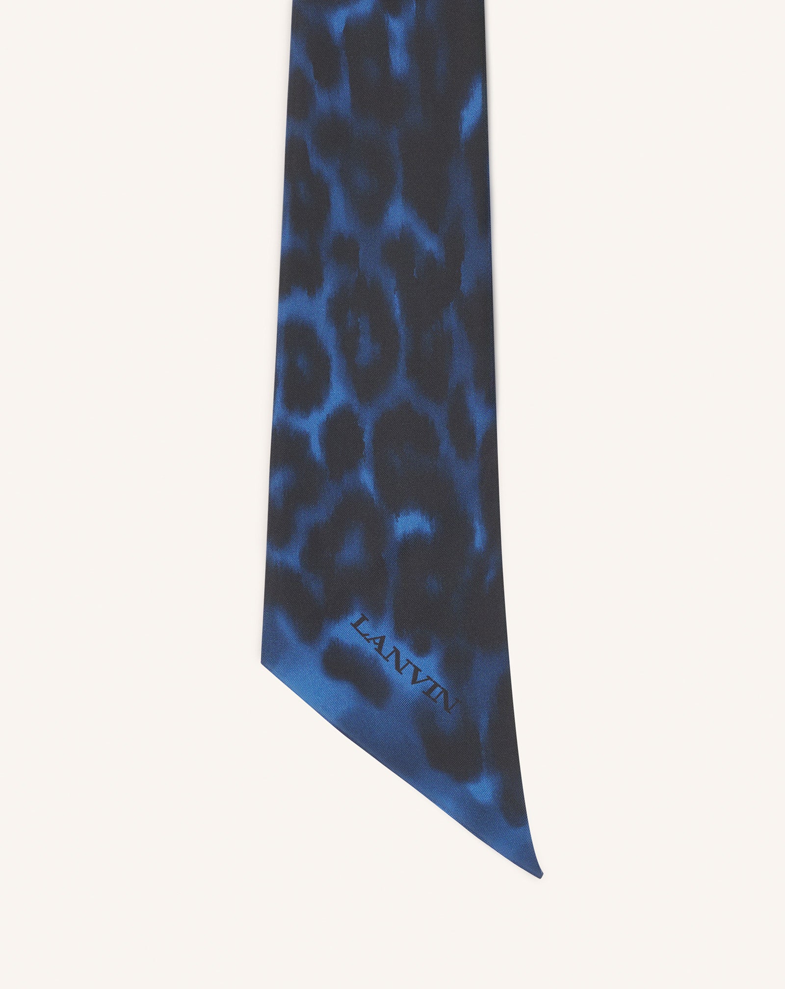 LEOPARD PRINT SILK TWILLY