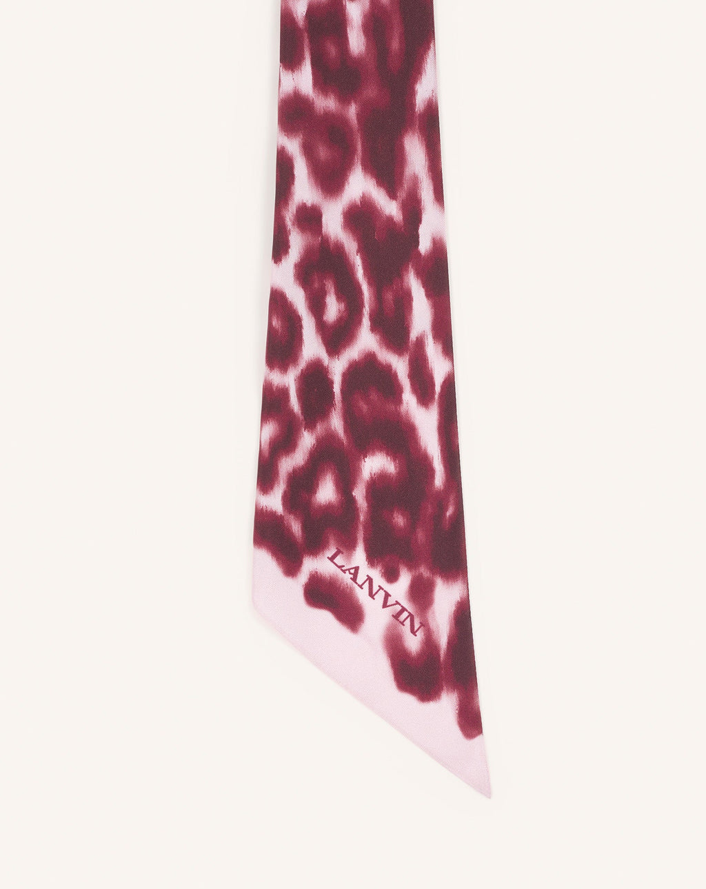 LEOPARD PRINT SILK TWILLY
