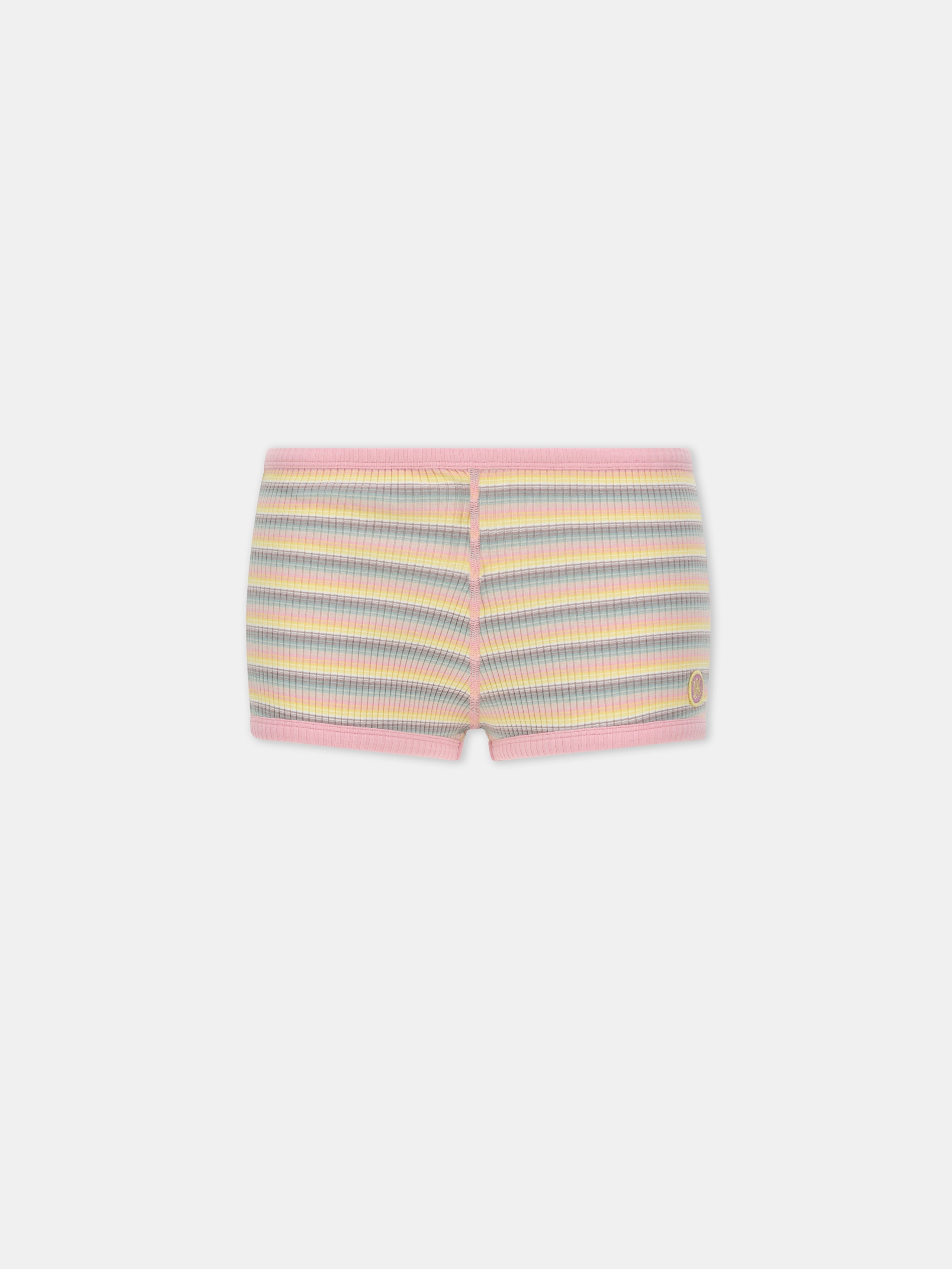 WOMEN - WOMEN'S MA STRIPED MICRO SHORT - Multi