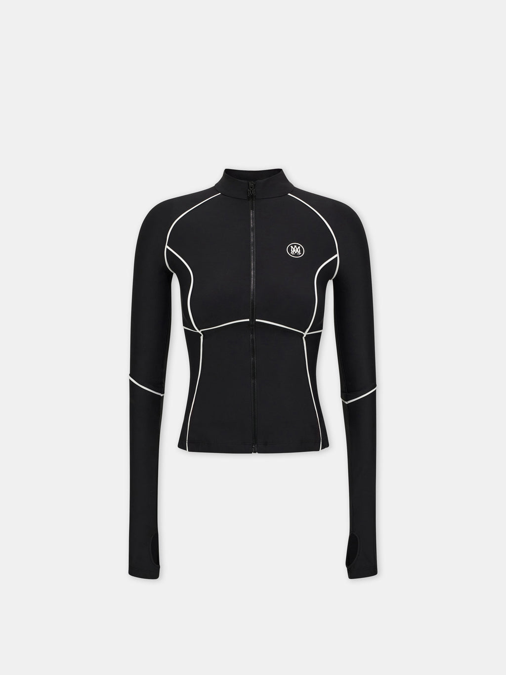 WOMEN - WOMEN'S MA ZIPPED TOP - Black