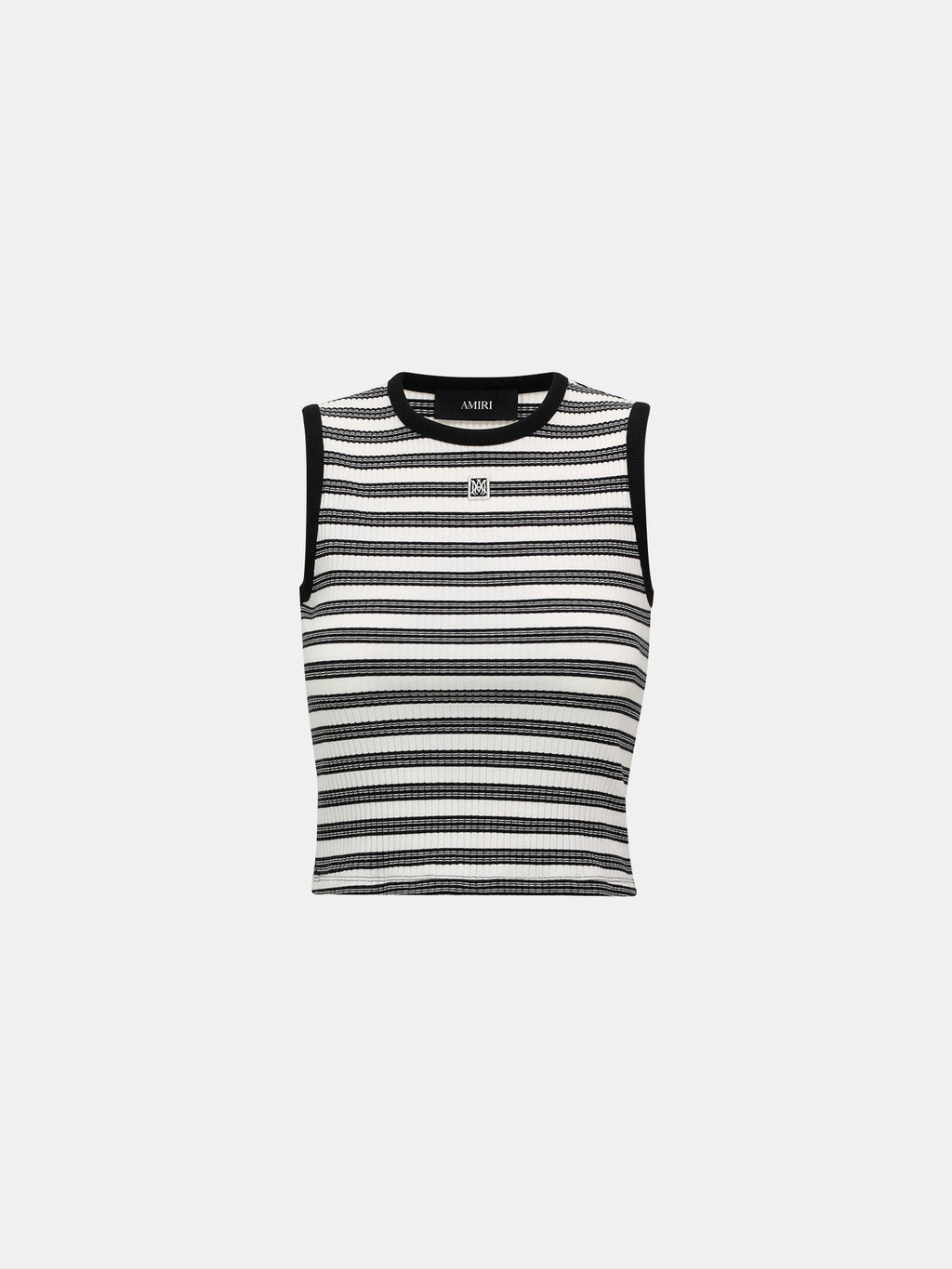 WOMEN - WOMEN'S MA STRIPED SLEEVLESS TOP - White