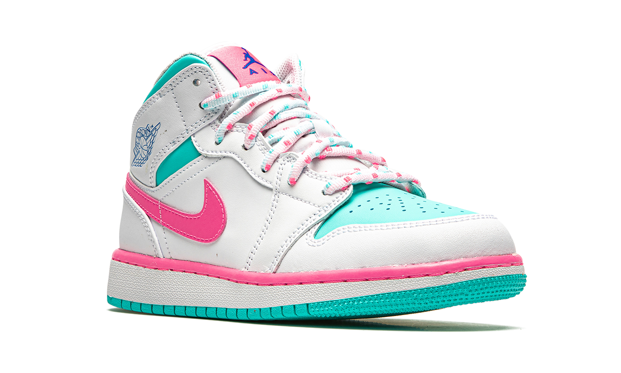 Air Jordan 1 Mid GS "Digital Pink" 555112 102