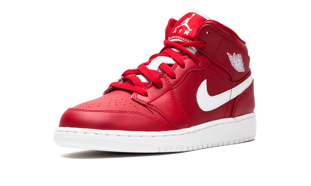 Air Jordan 1 Mid GS "Gym Red 2.0" 554725 600