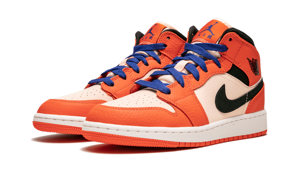 Air Jordan 1 Mid SE GS "Team Orange" BQ6931 800