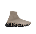 Balenciaga Speed Graffiti Beige Black