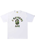 Bape ABC Camo College Tee White/Green