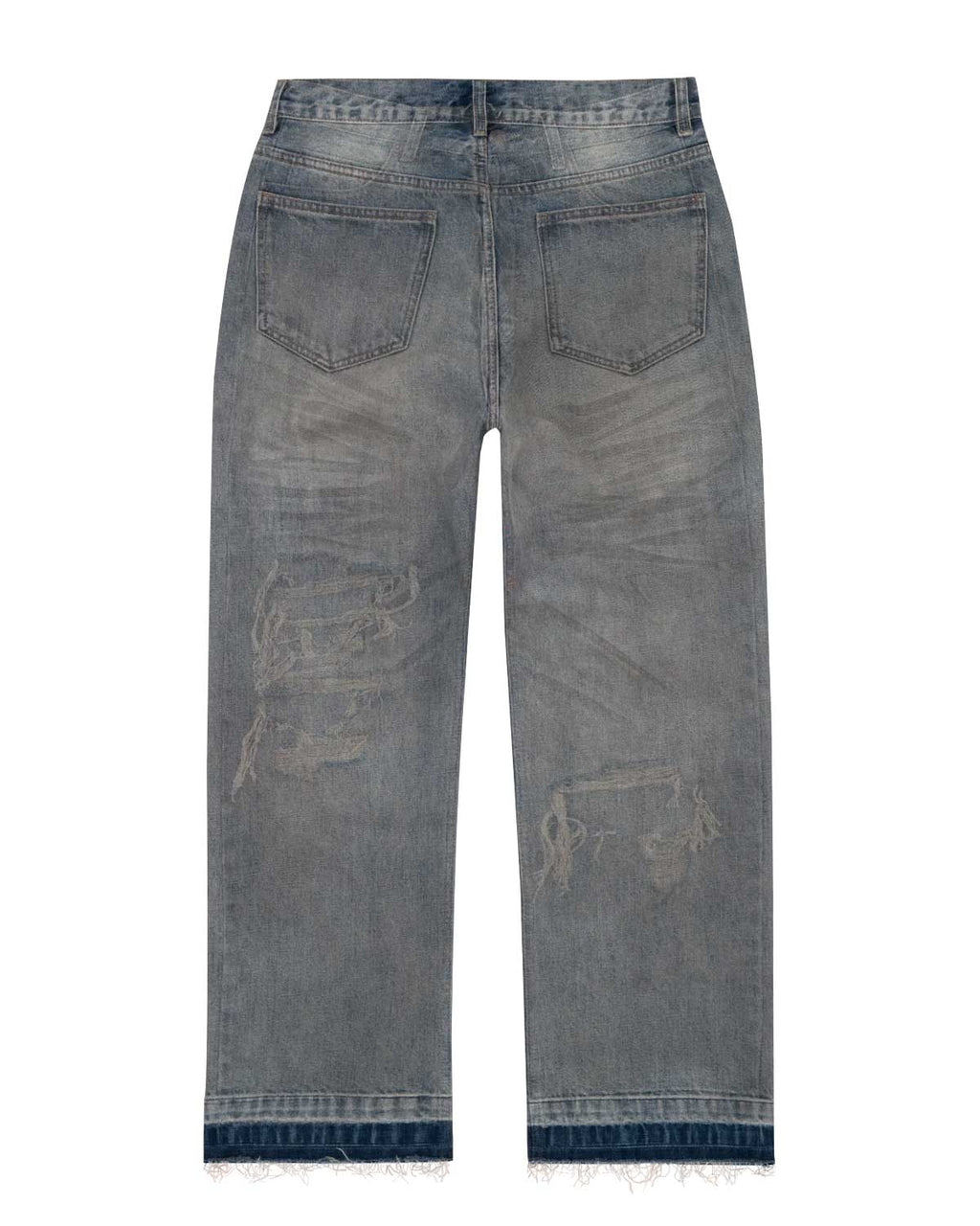 Bravest Studios Dirty Wash Jeans Blue