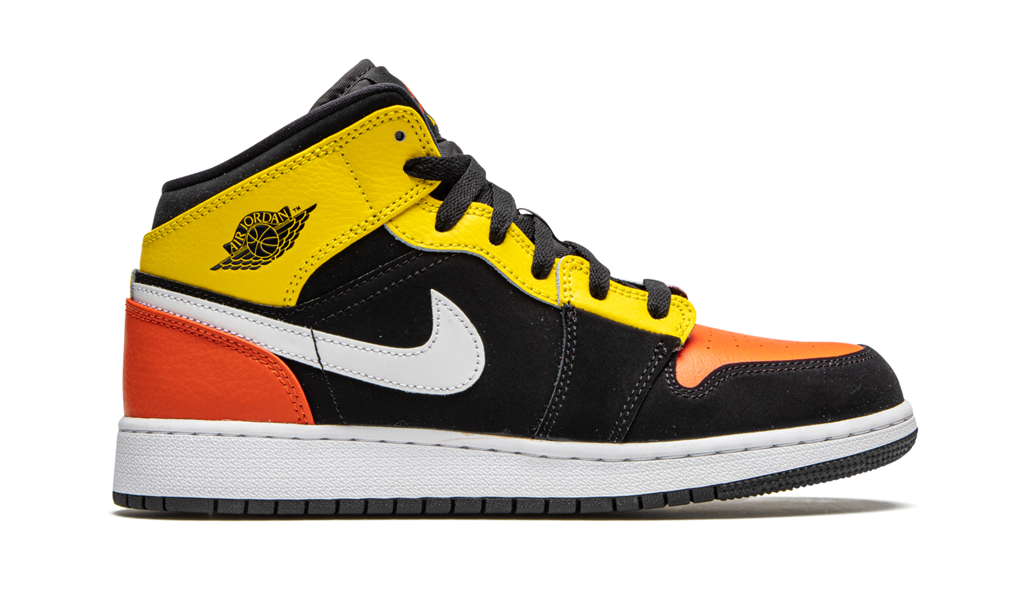 Air Jordan 1 MID SE GS "Amarillo Team Orange" BQ6931 087