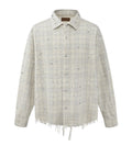 Birth of Royal Child 20k Diamond Pearl Flannel Shirt Beige