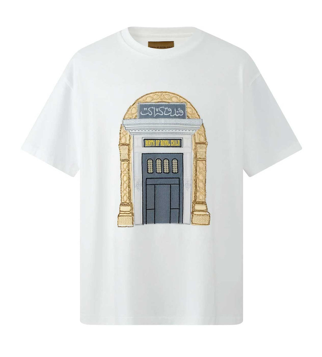 Birth of Royal Child Aswan Hotel Tee White
