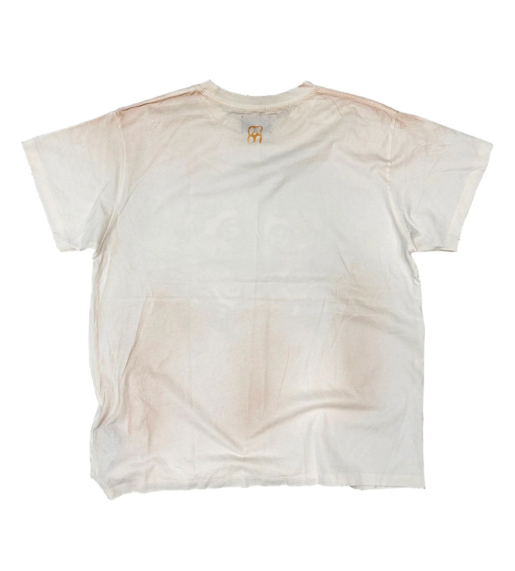 Birth of Royal Child Dirty Washed Emoji Tee White