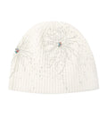 Birth of Royal Child Fireworks Studded Beaded Beanie White
