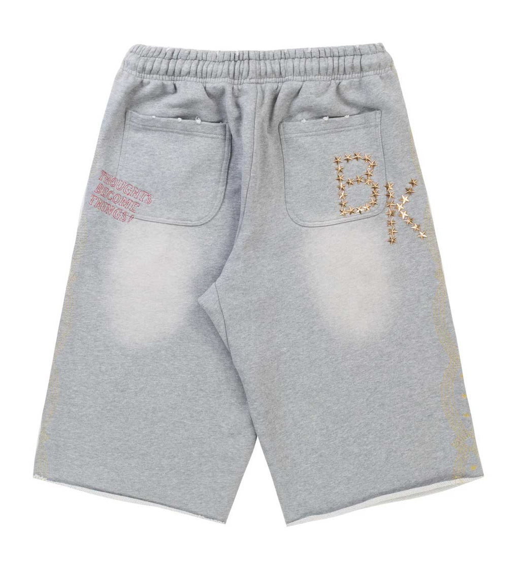 Boredom Kills Collegiate Sweatshorts Grey