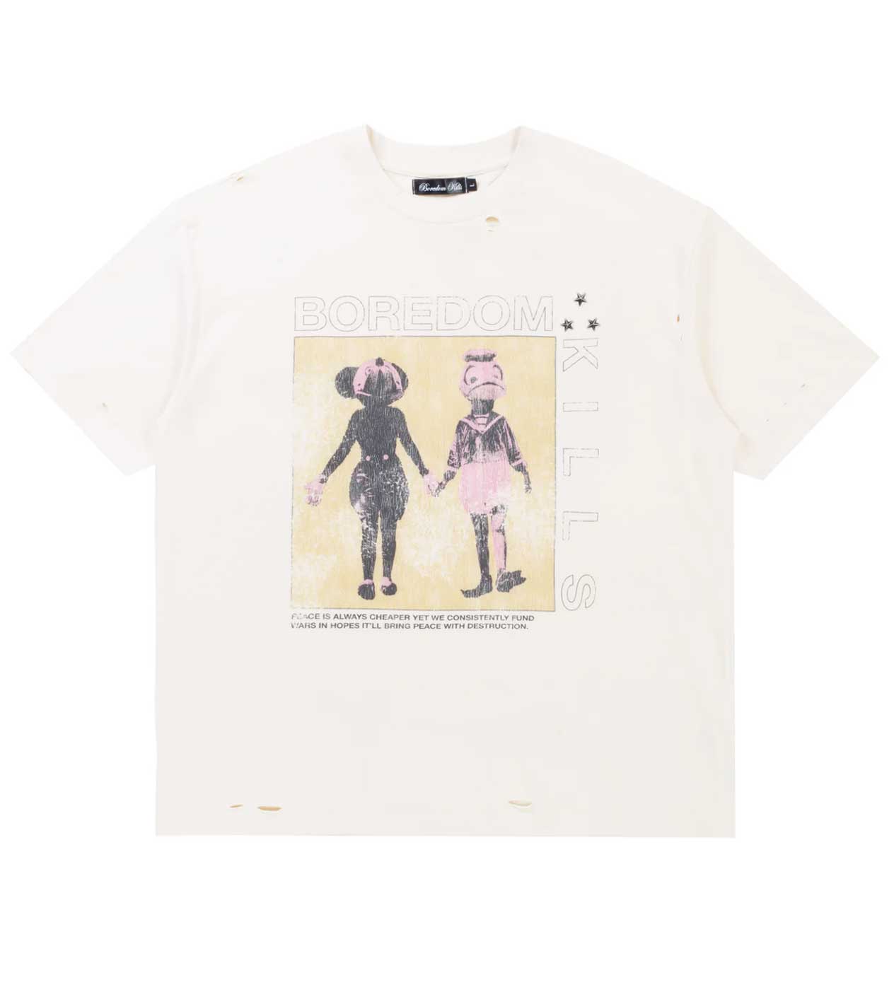 Boredom Kills Donald Tee Cream