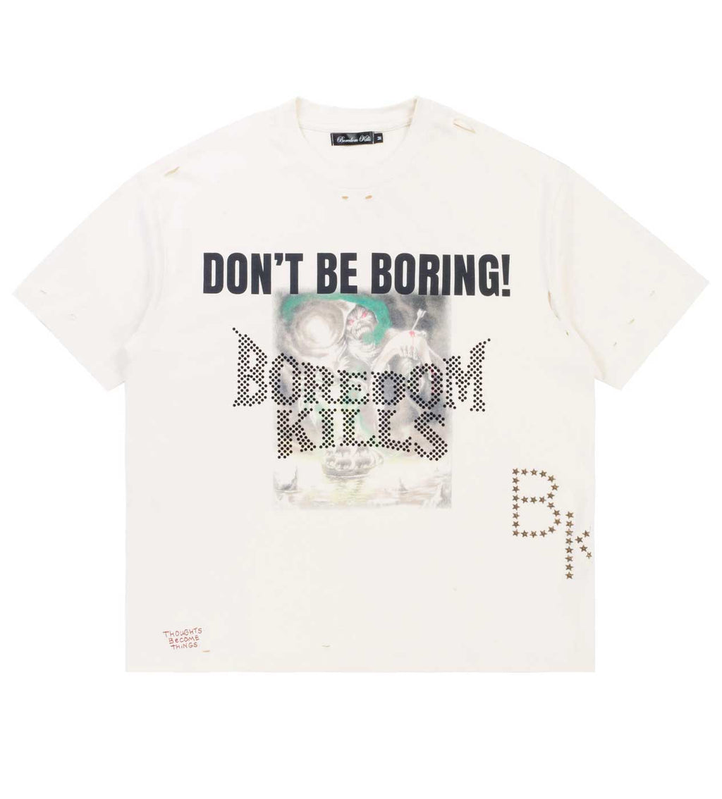Boredom Kills Grim Tee Cream