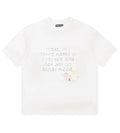 Boredom Kills Happy in Real Life Tee White