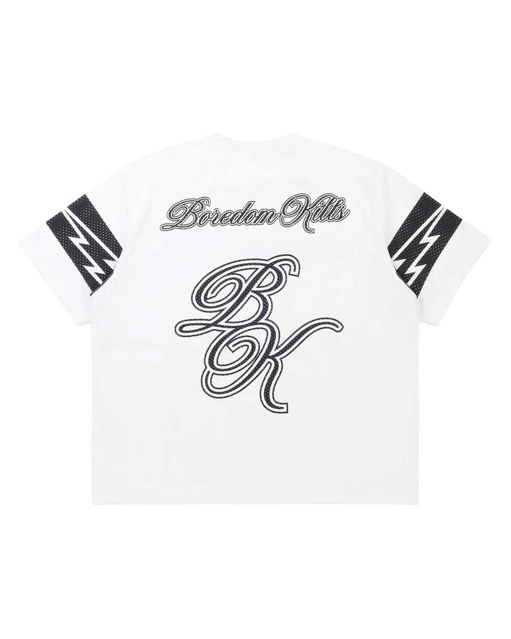 Boredom Kills Mesh Jersey White