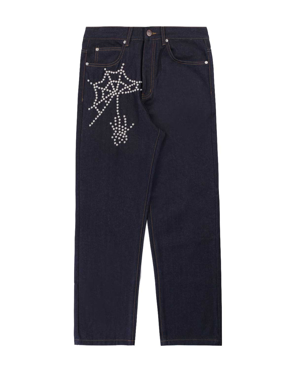 Boredom Kills Spider Pearl Denim Raw Indigo
