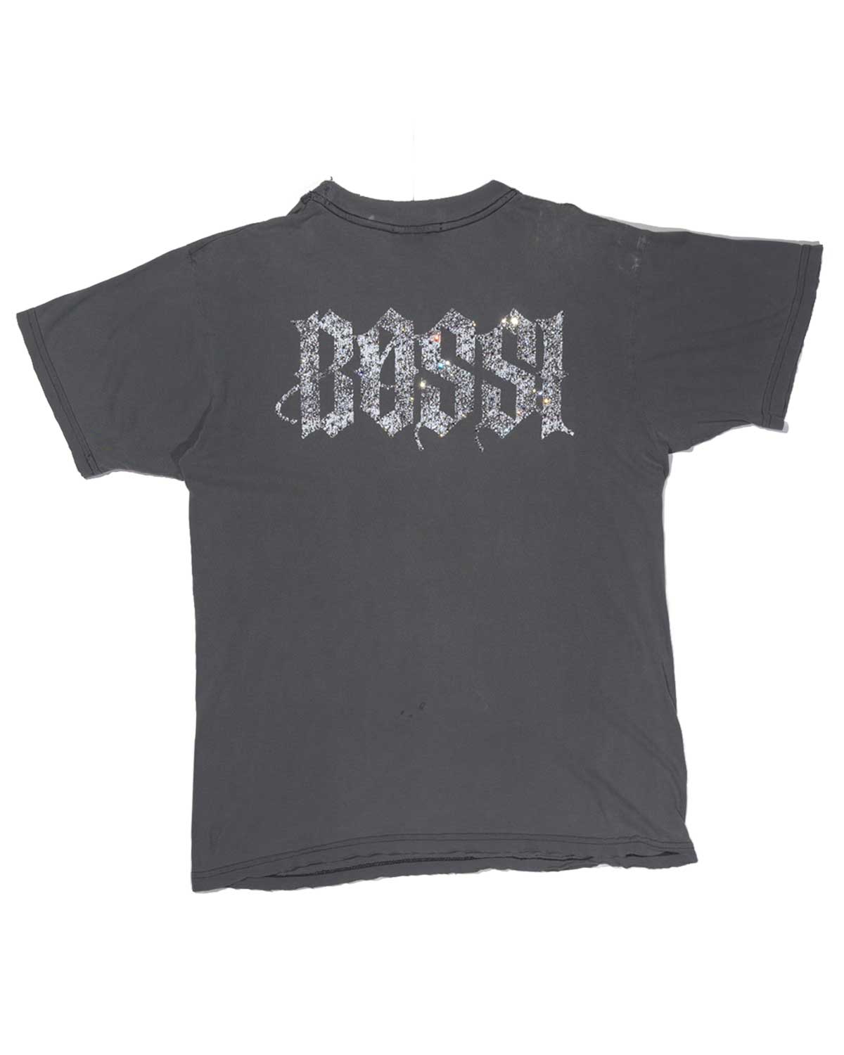 Bossi Vintage Rhinestone Tee Black