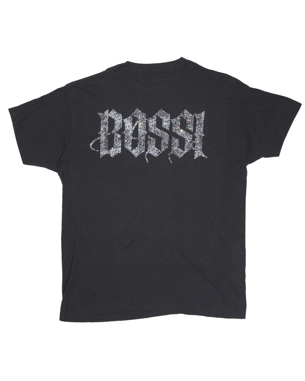 Bossi Vintage Rhinestone Tee Black
