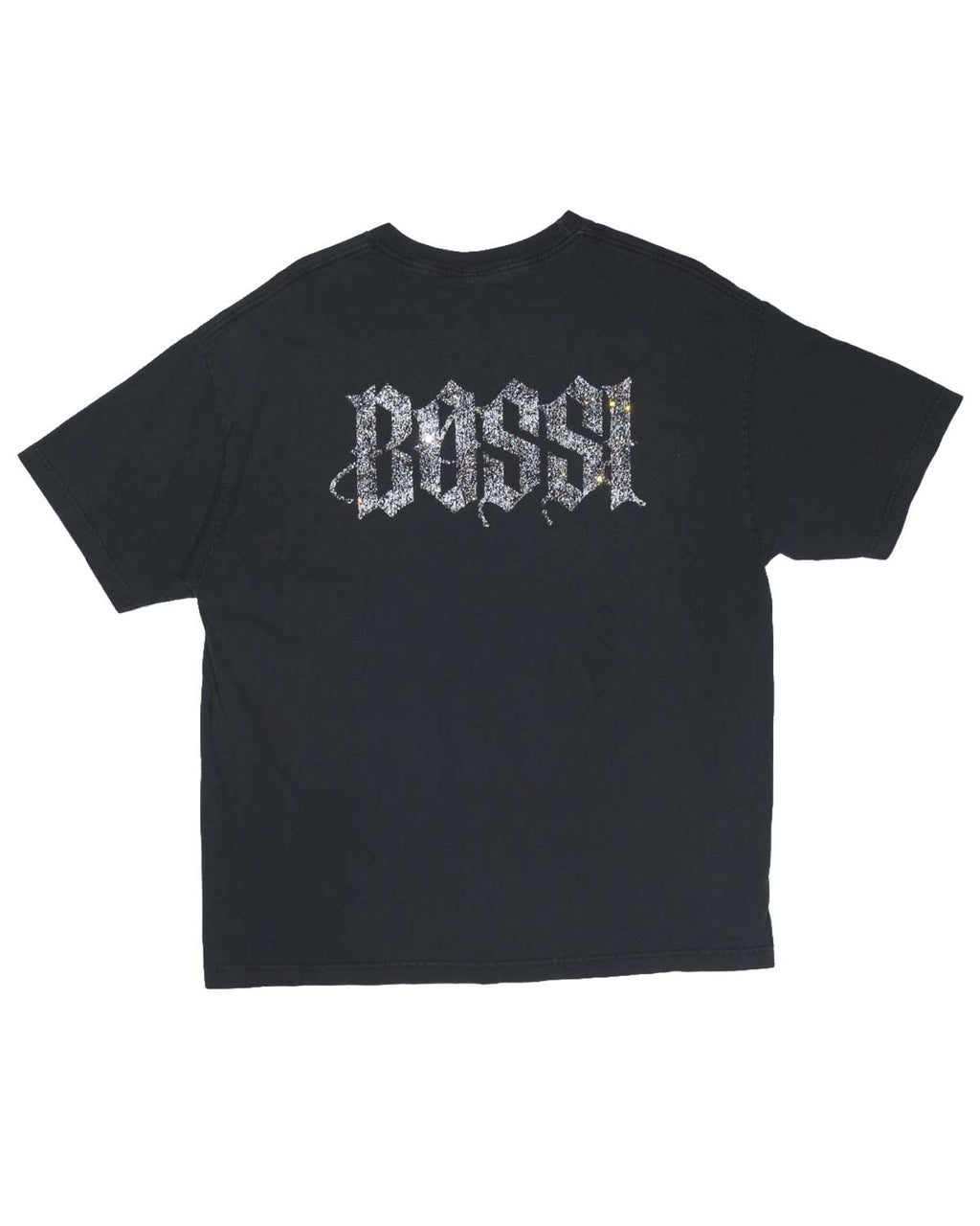 Bossi Vintage Rhinestone Tee Black