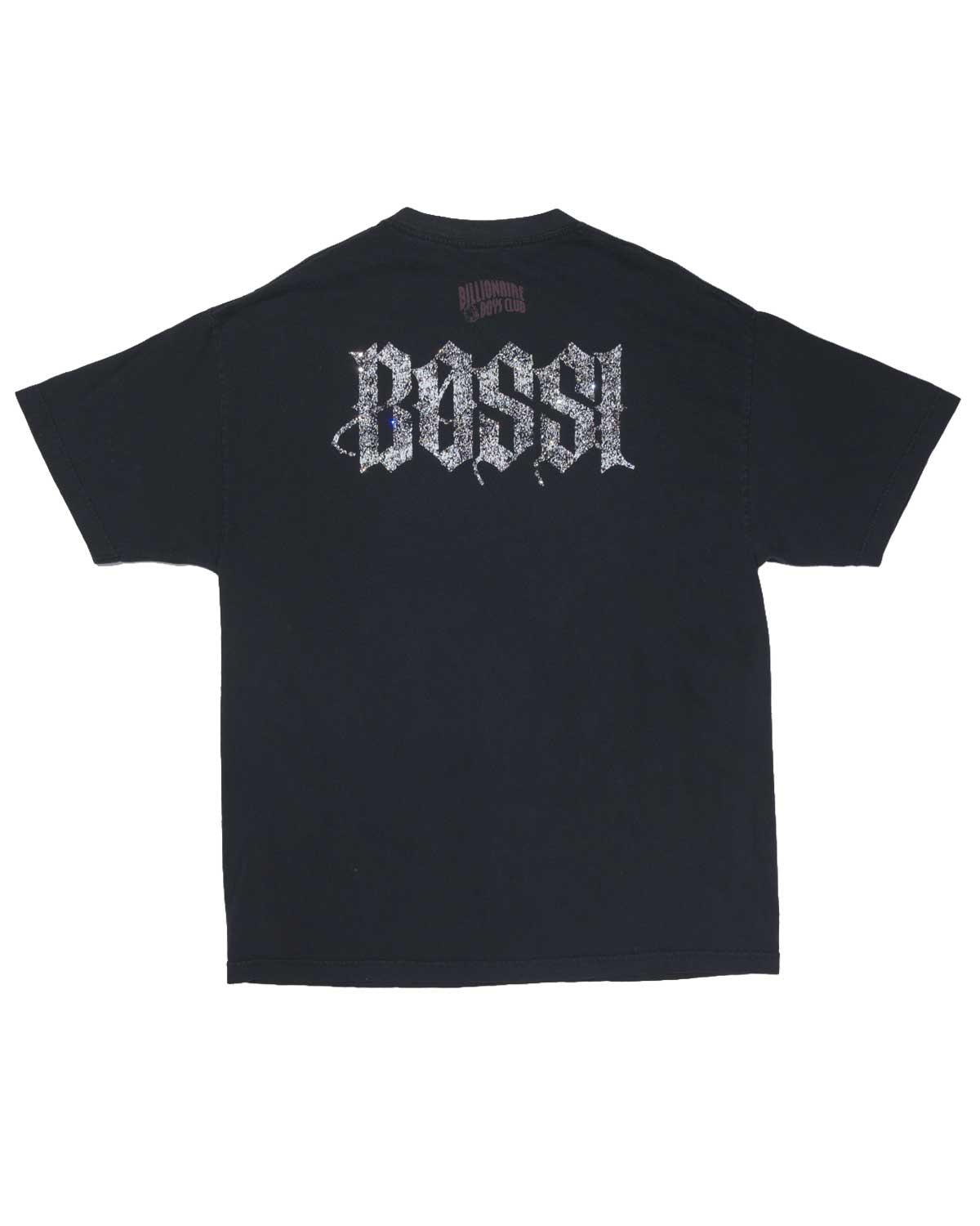 Bossi Vintage Rhinestone Tee Black