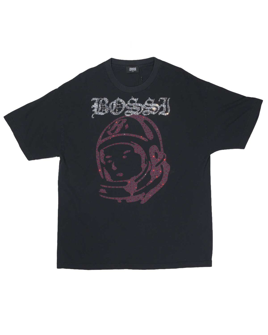 Bossi Vintage Rhinestone Tee Black