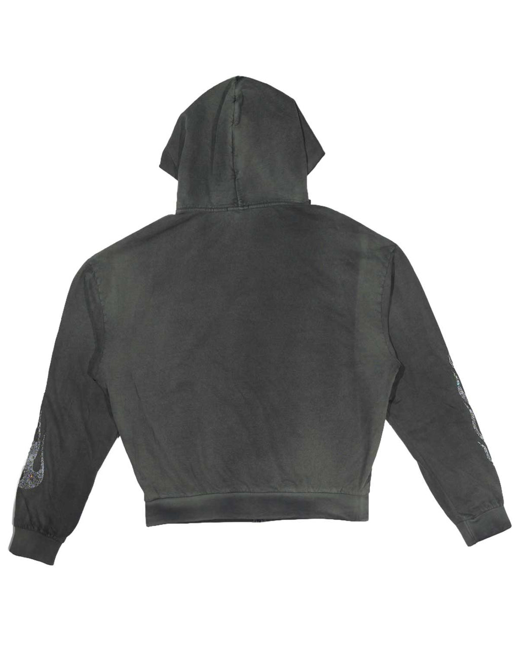 Bossi Vintage Rhinestone Hoodie Black/White