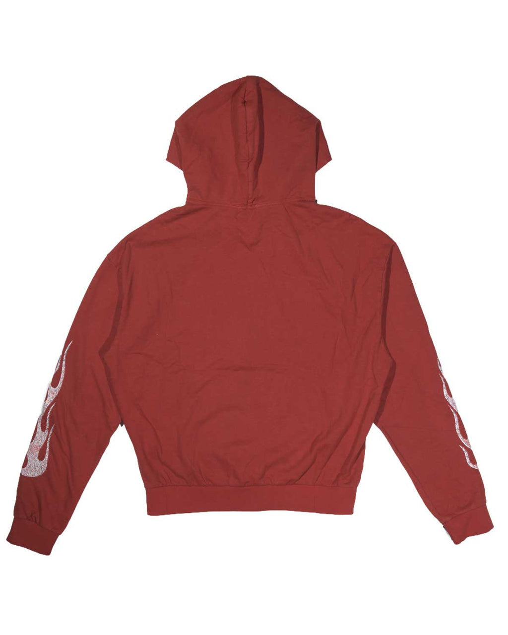 Bossi Vintage Rhinestone Hoodie Red/White/Clear