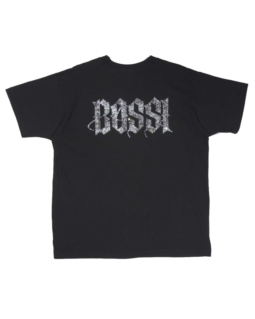 Bossi Vintage Rhinestone Tee Black