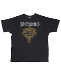 Bossi Vintage Rhinestone Tee Black