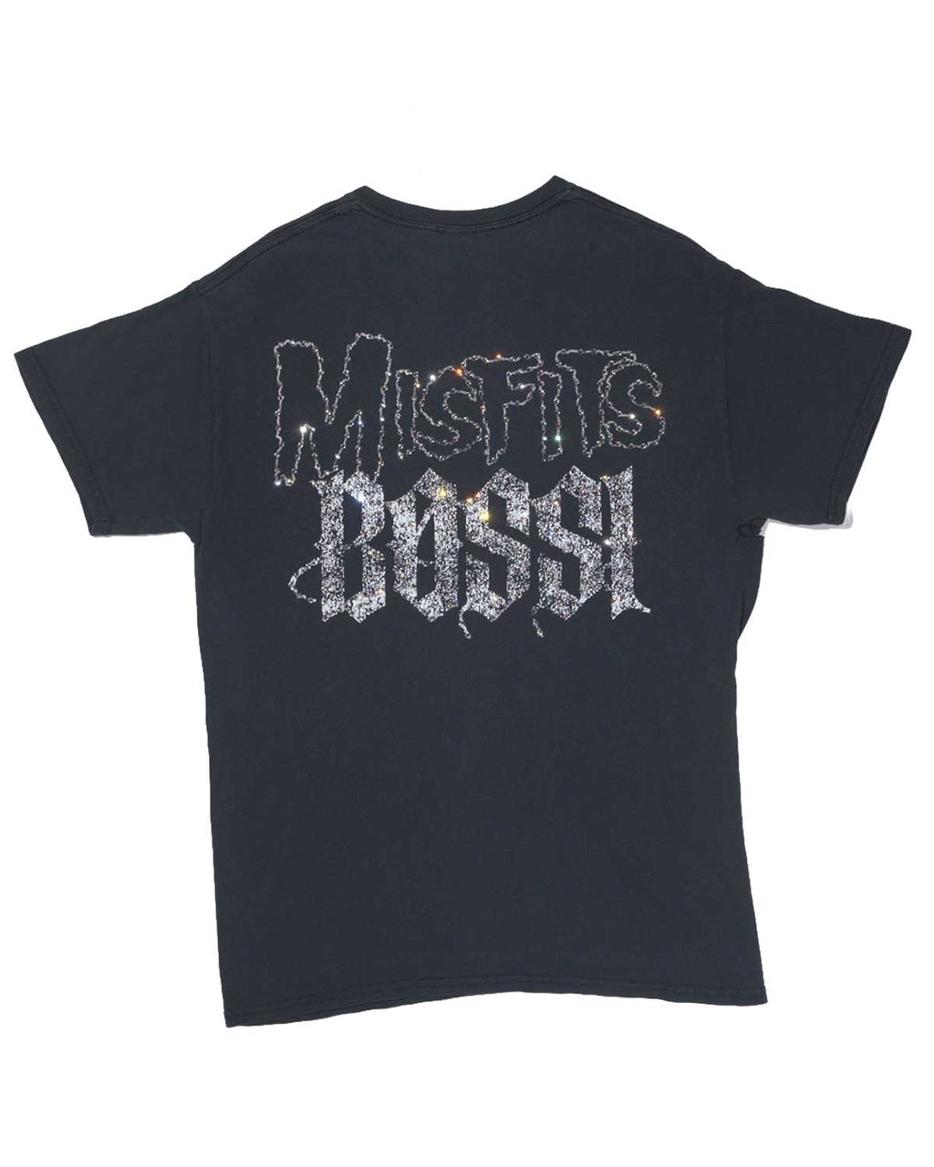 Bossi Vintage Rhinestone Tee Black