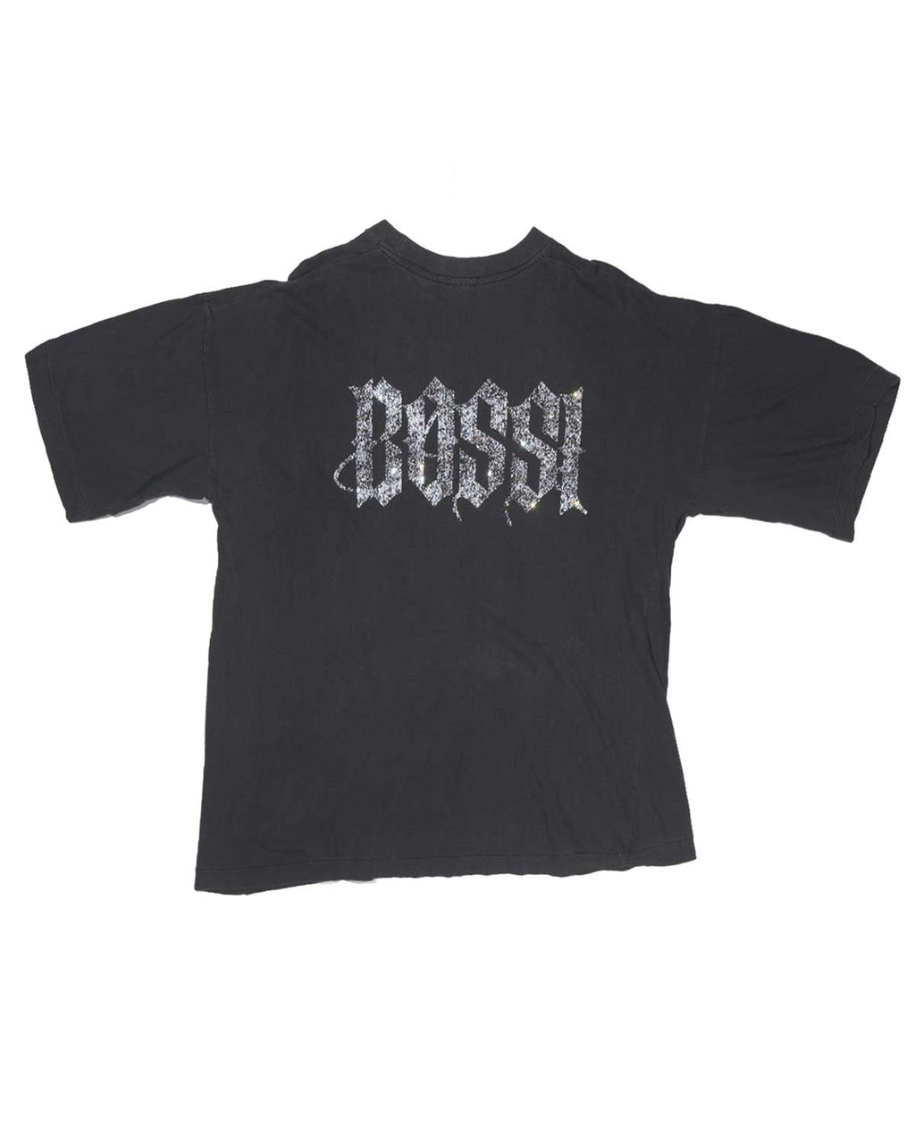 Bossi Vintage Rhinestone Tee Black