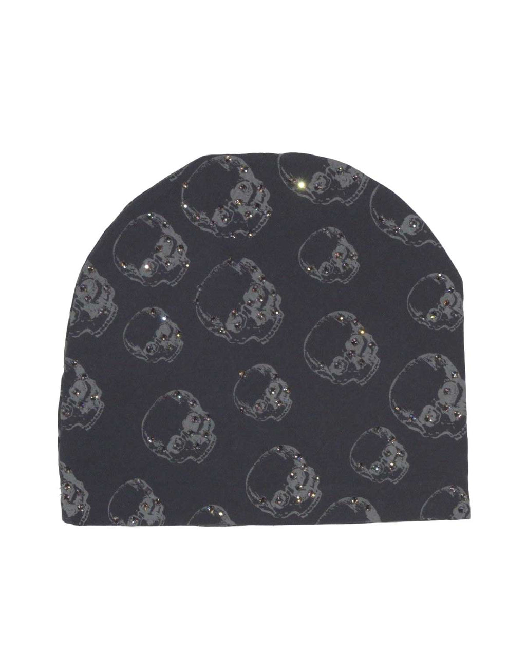Bossi Vintage Rhinestone Beanie Black
