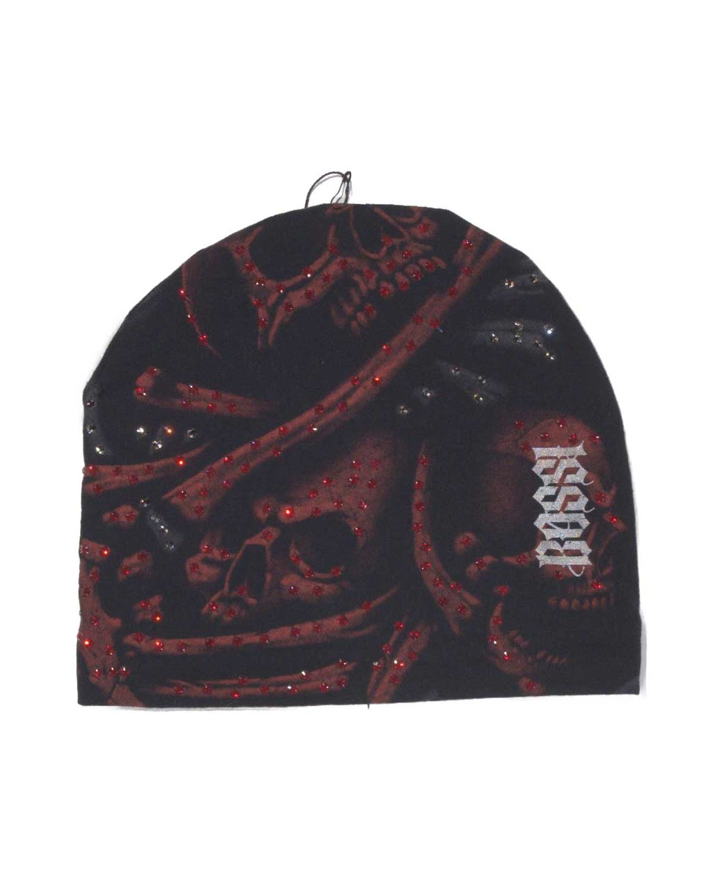 Bossi Vintage Rhinestone Beanie 2 Black